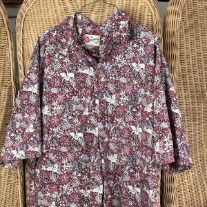 Hilo Hattie Men's X Large The Hawaiian Original Button Short Sleeve